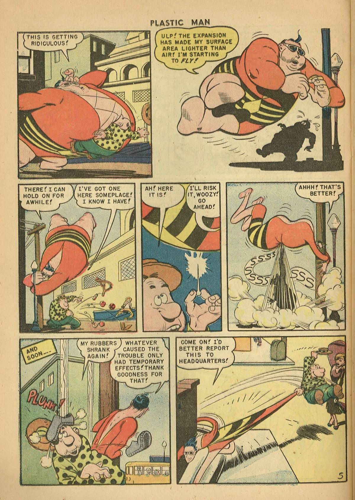 Read online Plastic Man (1943) comic -  Issue #44 - 22