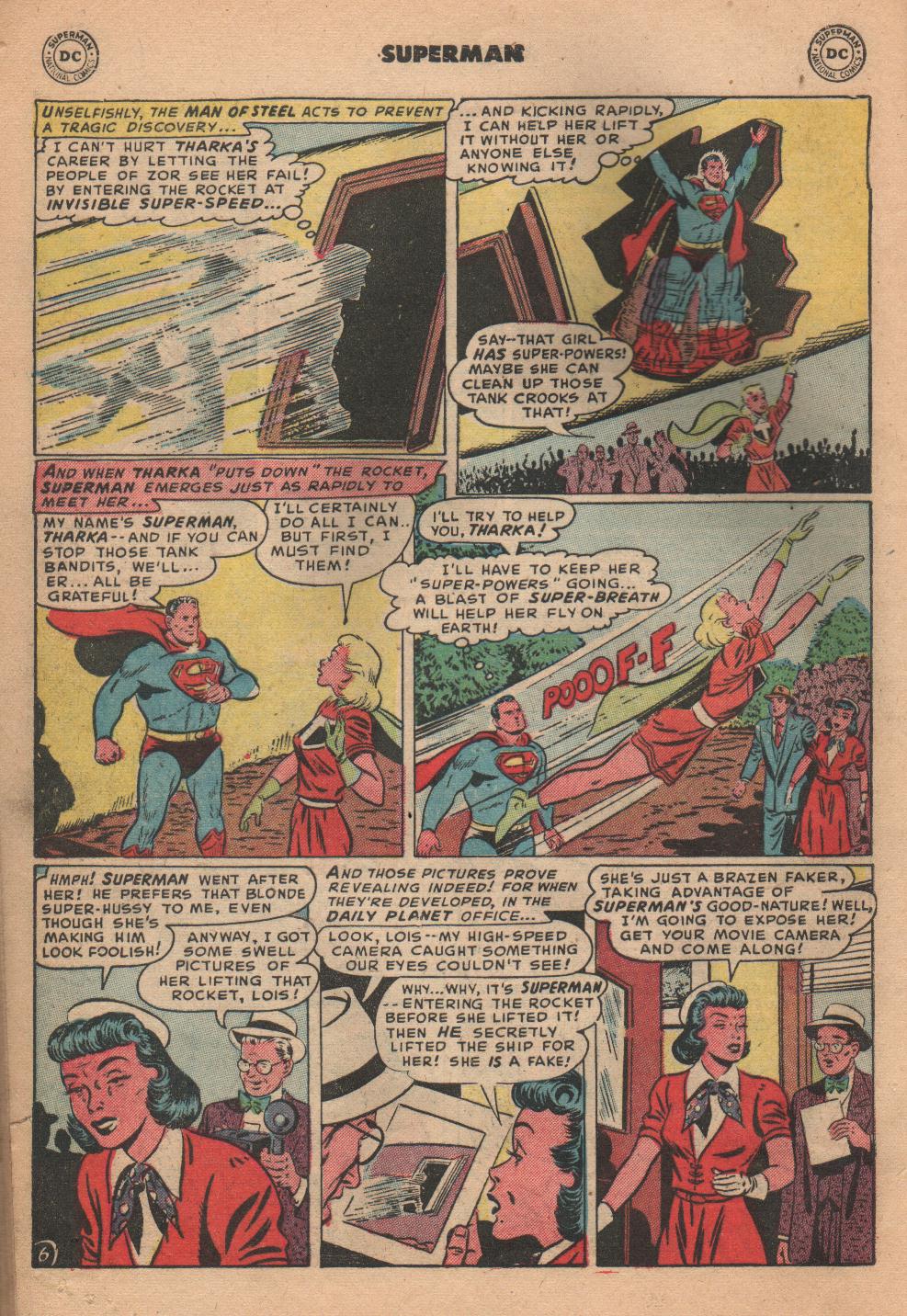 Read online Superman (1939) comic -  Issue #81 - 36