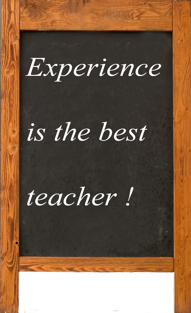 Experience is. LDS Sample. Experience is best. Best teacher. Life is the best teacher
