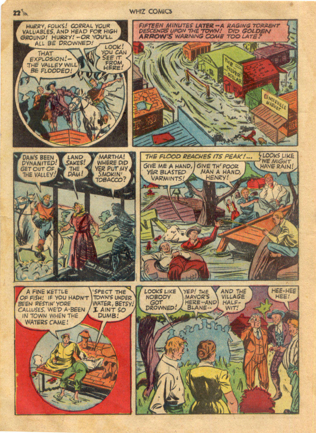 Read online WHIZ Comics comic -  Issue #45 - 22