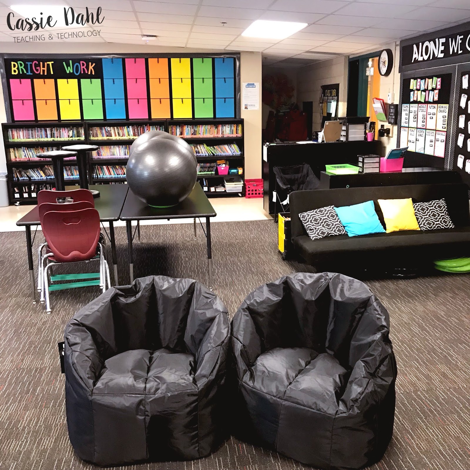 Flexible Seating in Upper Elementary Cassie Dahl Teaching & Technology