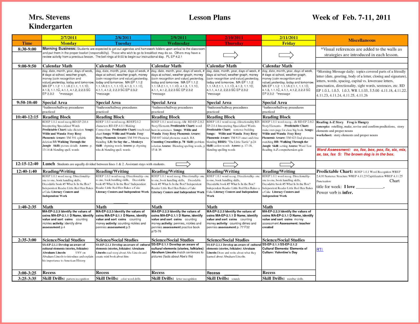 lesson planning lesson planning