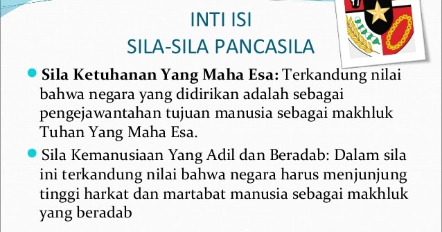 Sebutkan dan Jelaskan Isi Pancasila dan Makna Sila Ke 1, 2 Sebutkan dan Jelaskan Isi Pancasila dan Makna Sila Ke 1, 2