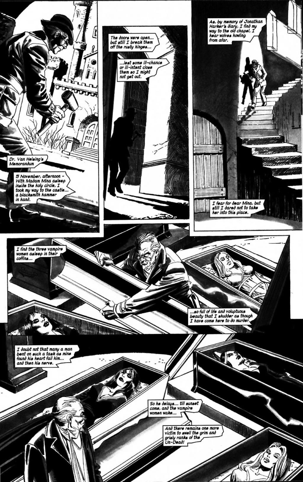 Read online Stoker's Dracula comic -  Issue #4 - 36