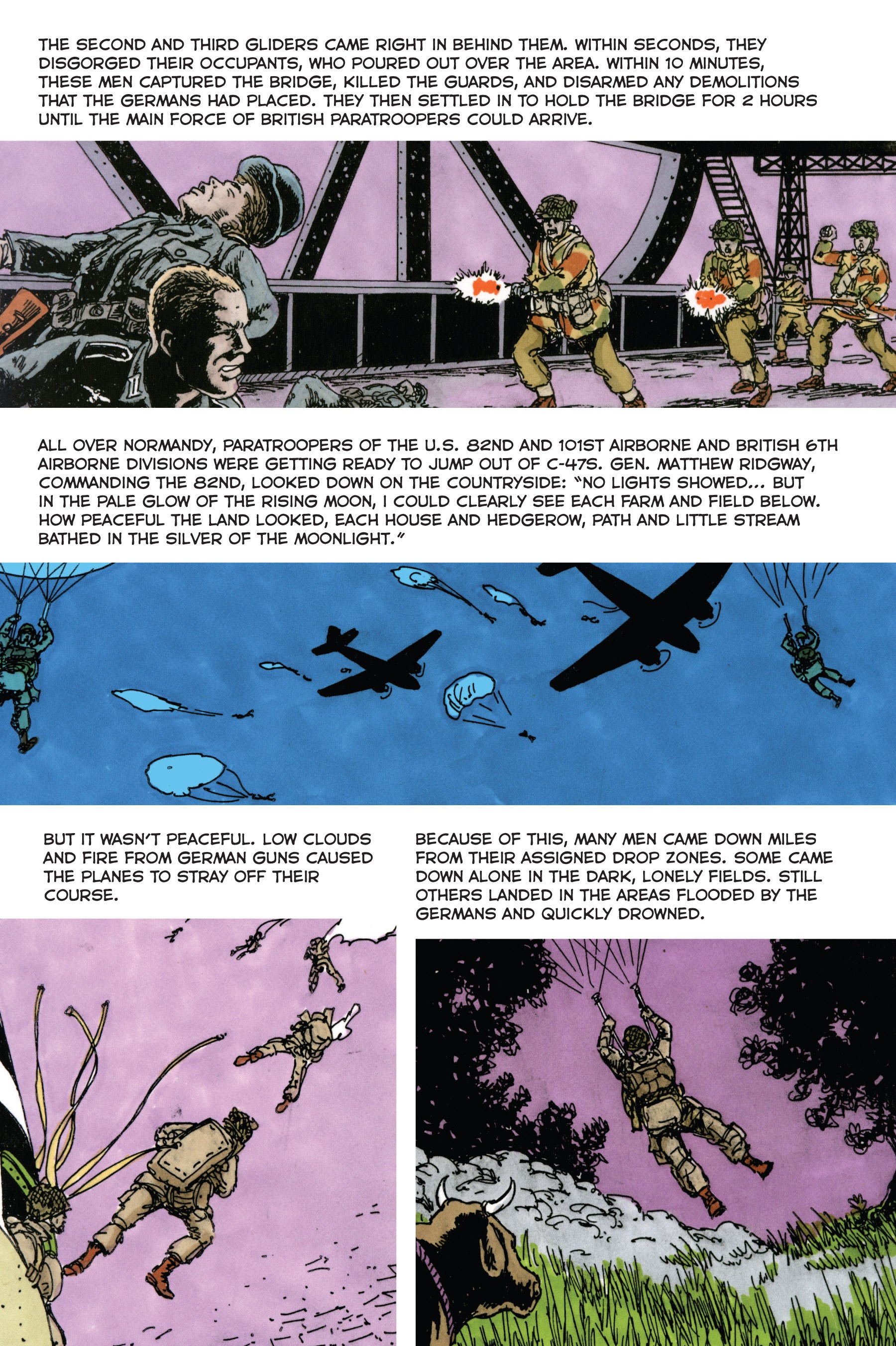 Read online Normandy: A Graphic History of D-Day, the Allied Invasion of Hitler's Fortress Europe comic -  Issue # TPB - 17