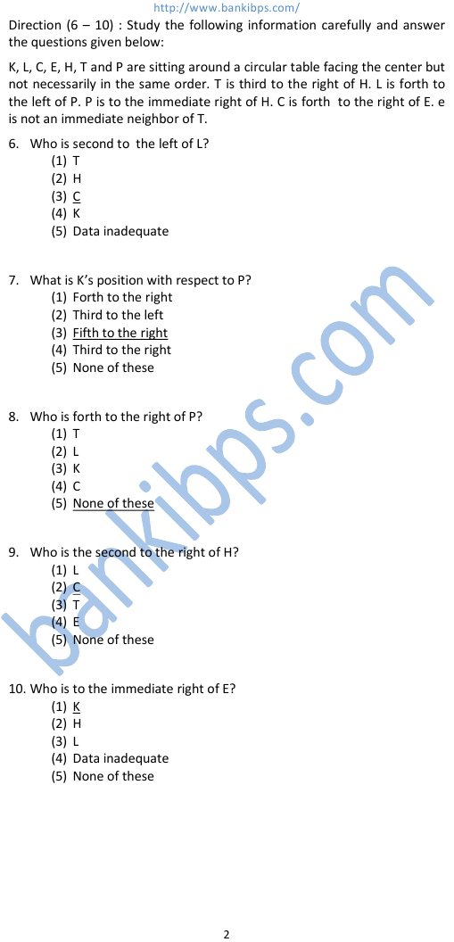ibps clerk exam previous question papers