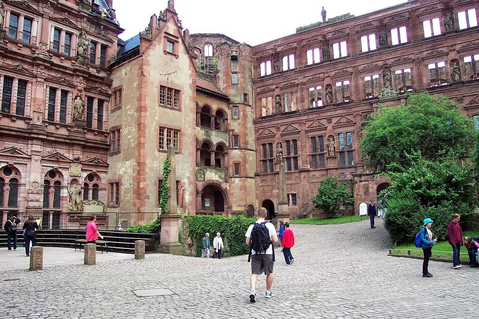5-five-5: Heidelberg, old town (Germany)