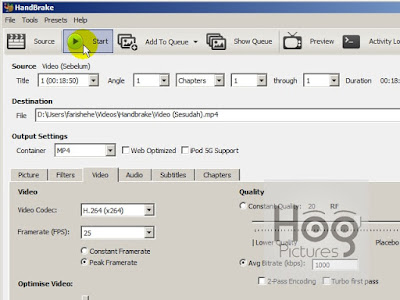 Cara Menggunakan Software HandBrake untuk Memperkecil Ukuran File Video
