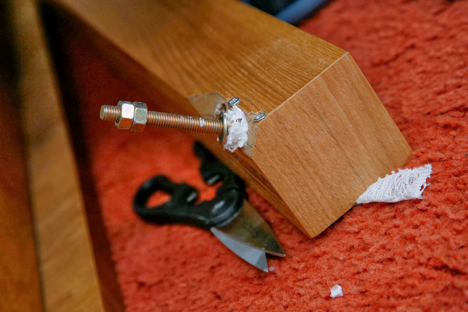 Our Sweet Home Broken table leg