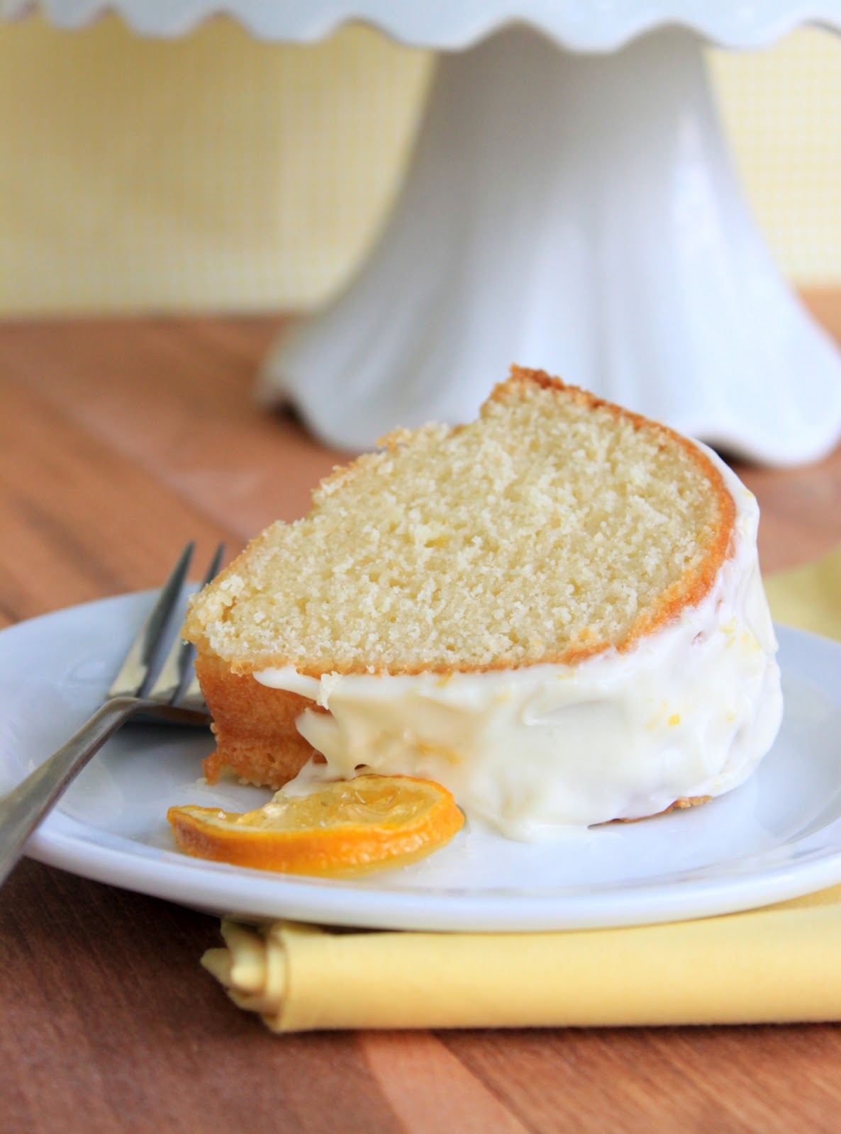 The Busty Baker Lemon Pound Cake