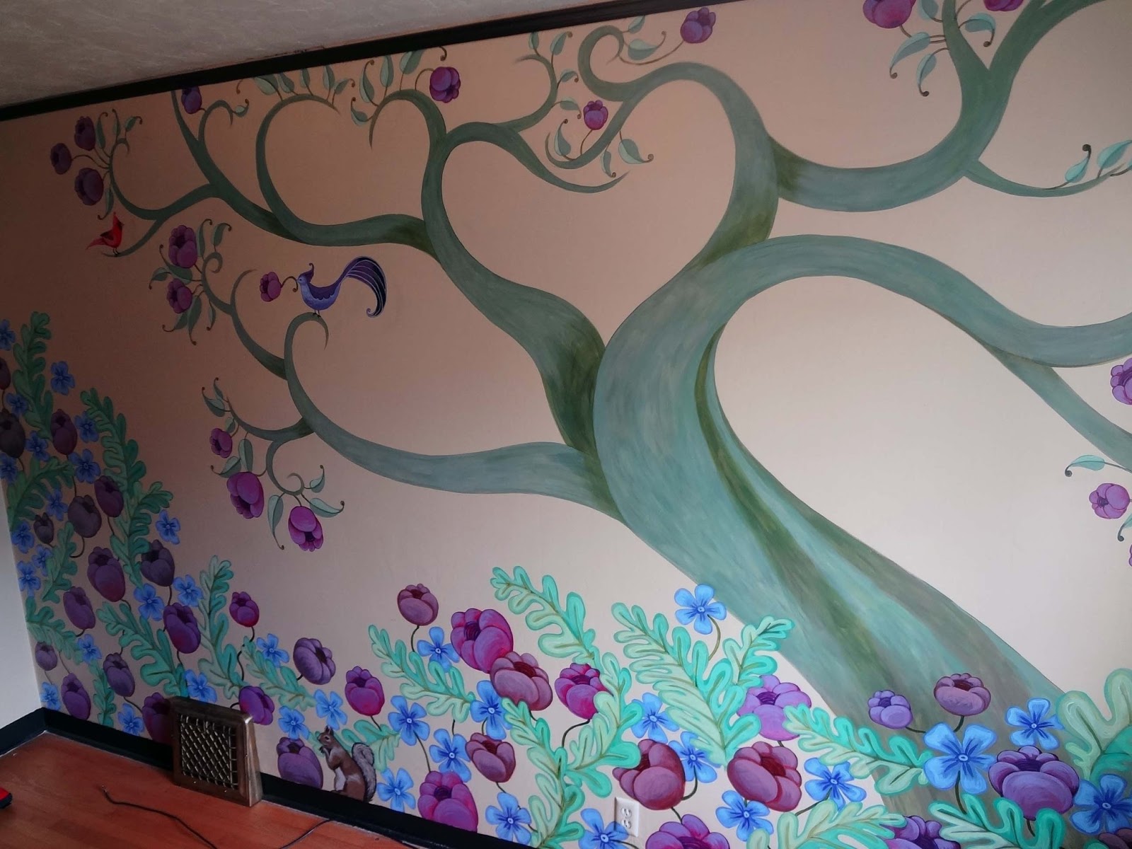 The Talking Walls Tree of Life Mural Finished!!