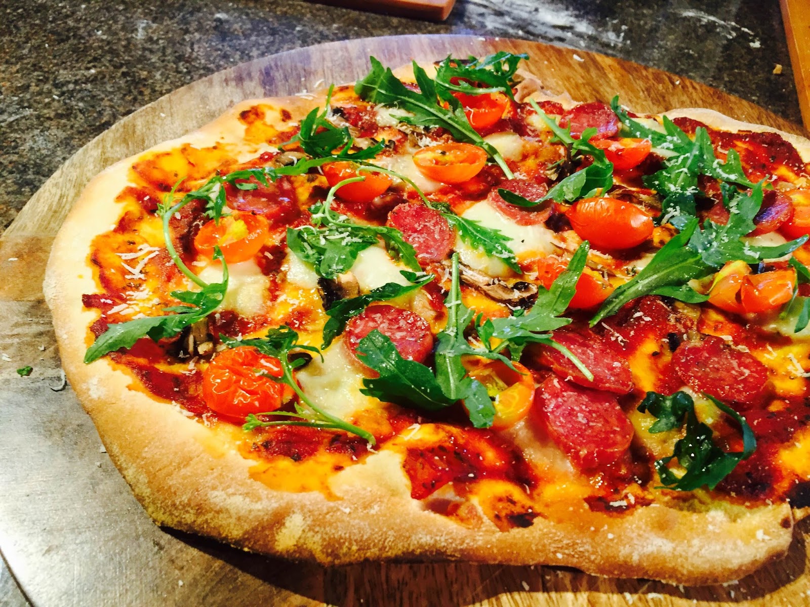 Everybody Loves an Italian Pizza Salami