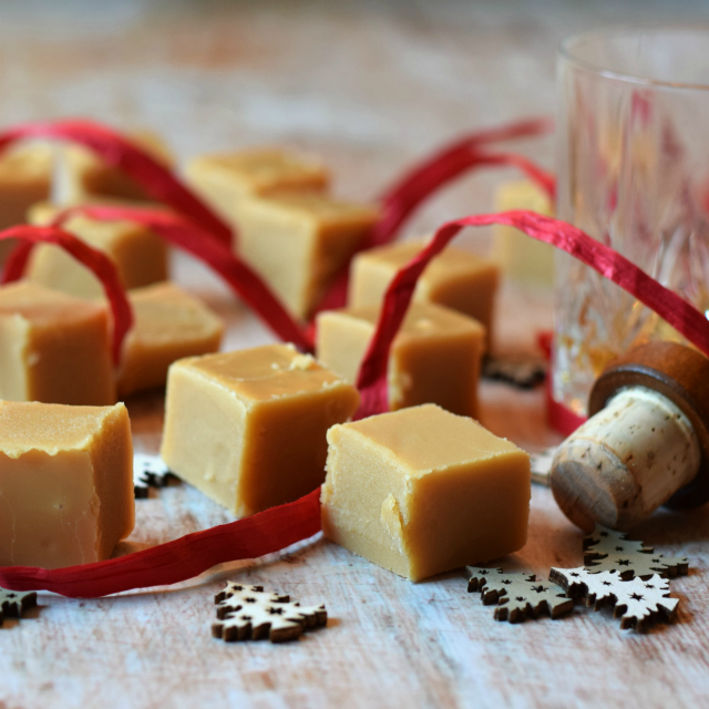 Only Crumbs Remain Homemade Whisky Fudge