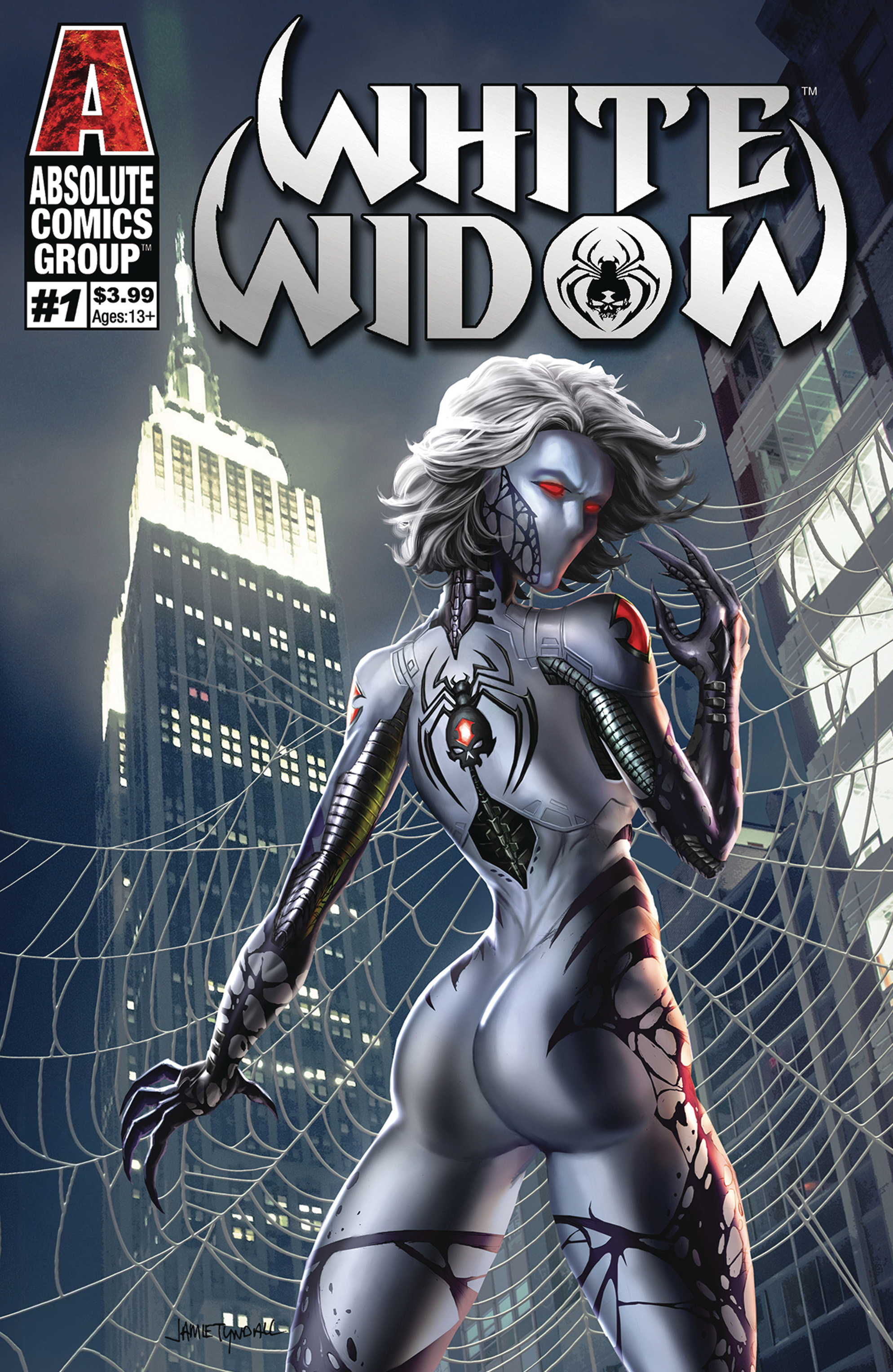 Read online White Widow comic -  Issue #1 - 2