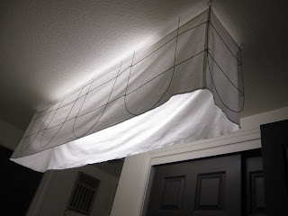  how to make a fabric shade 