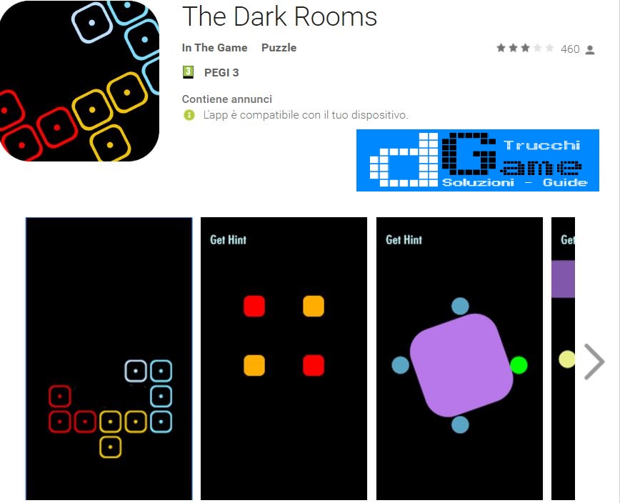 Soluzioni BlackBox ( The Dark Rooms)
