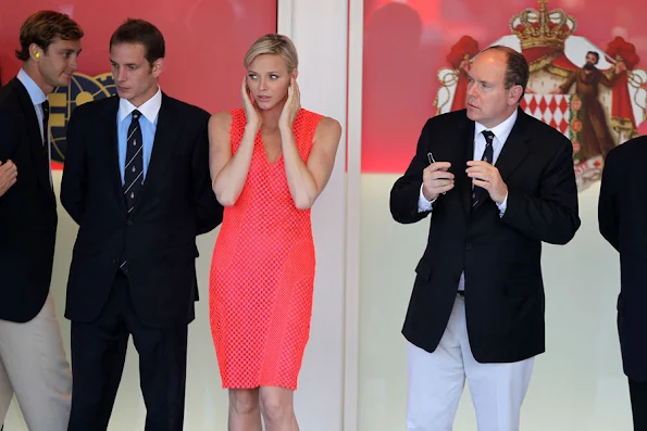 Monaco Royal Family attended the 2013 Grand Prix de Monaco held on the Circuit de Monaco in Monte-Carlo. Princess Charlene