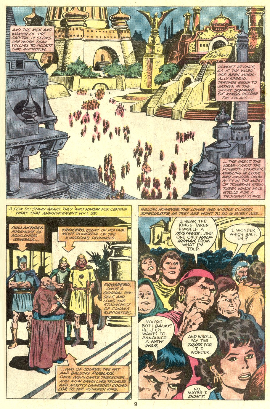 Read online Conan the Barbarian (1970) comic -  Issue # Annual 5 - 8