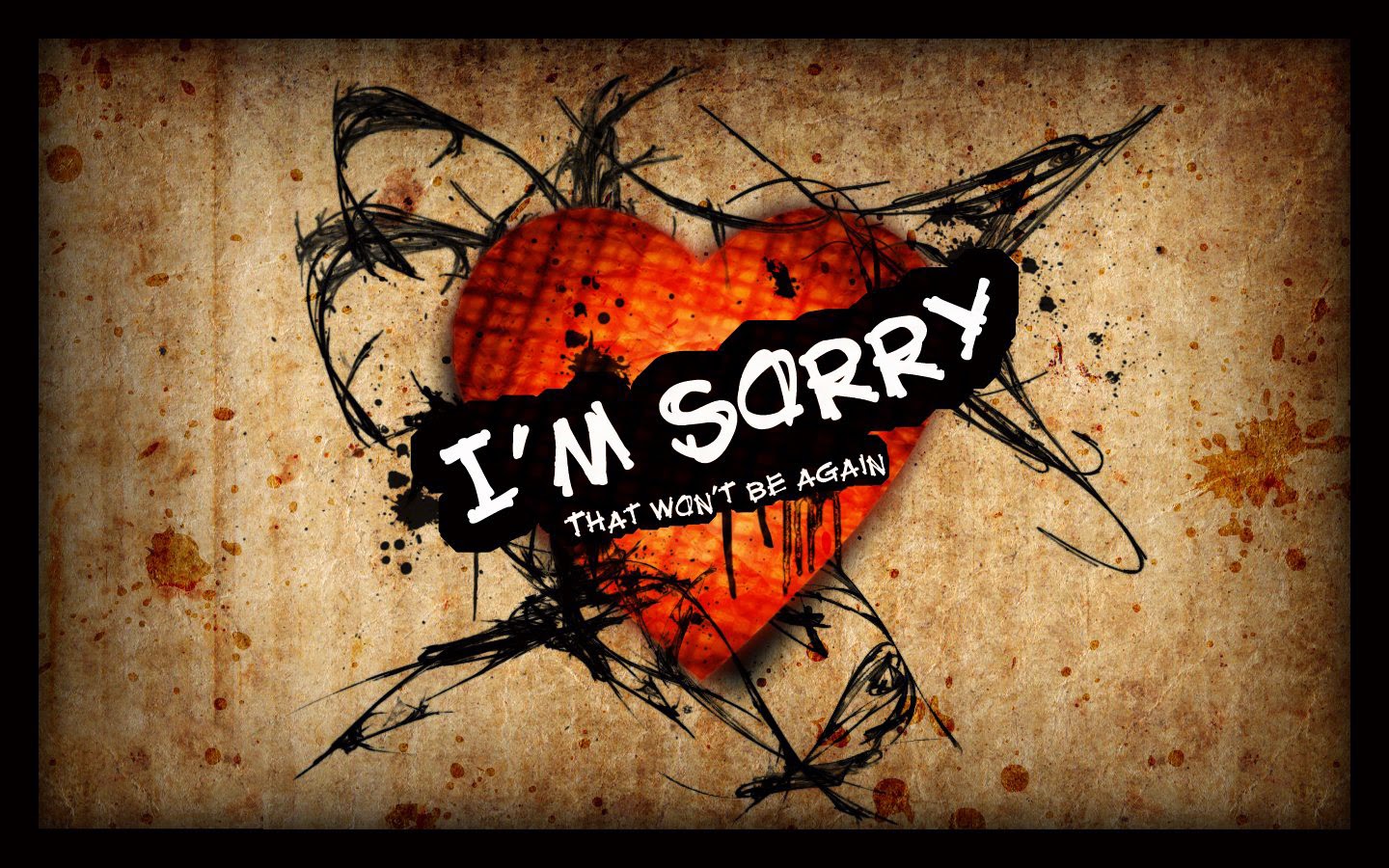 Wallpapersity: Latest Sorry Full HD Wallpaers