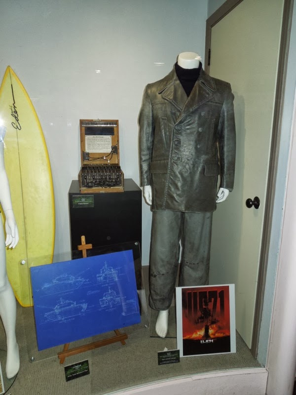U571 movie costume and prop exhibit