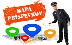 MAPA PRÍSPEVKOV