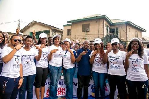 999 Pepsodent, Nigerian Dental Association organise walk to promote oral hygiene practices