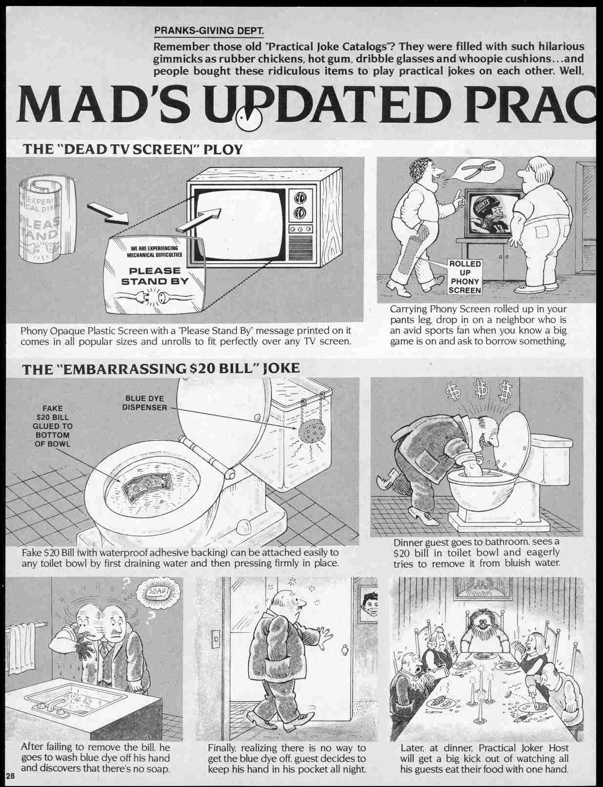 Read online MAD comic -  Issue #233 - 30