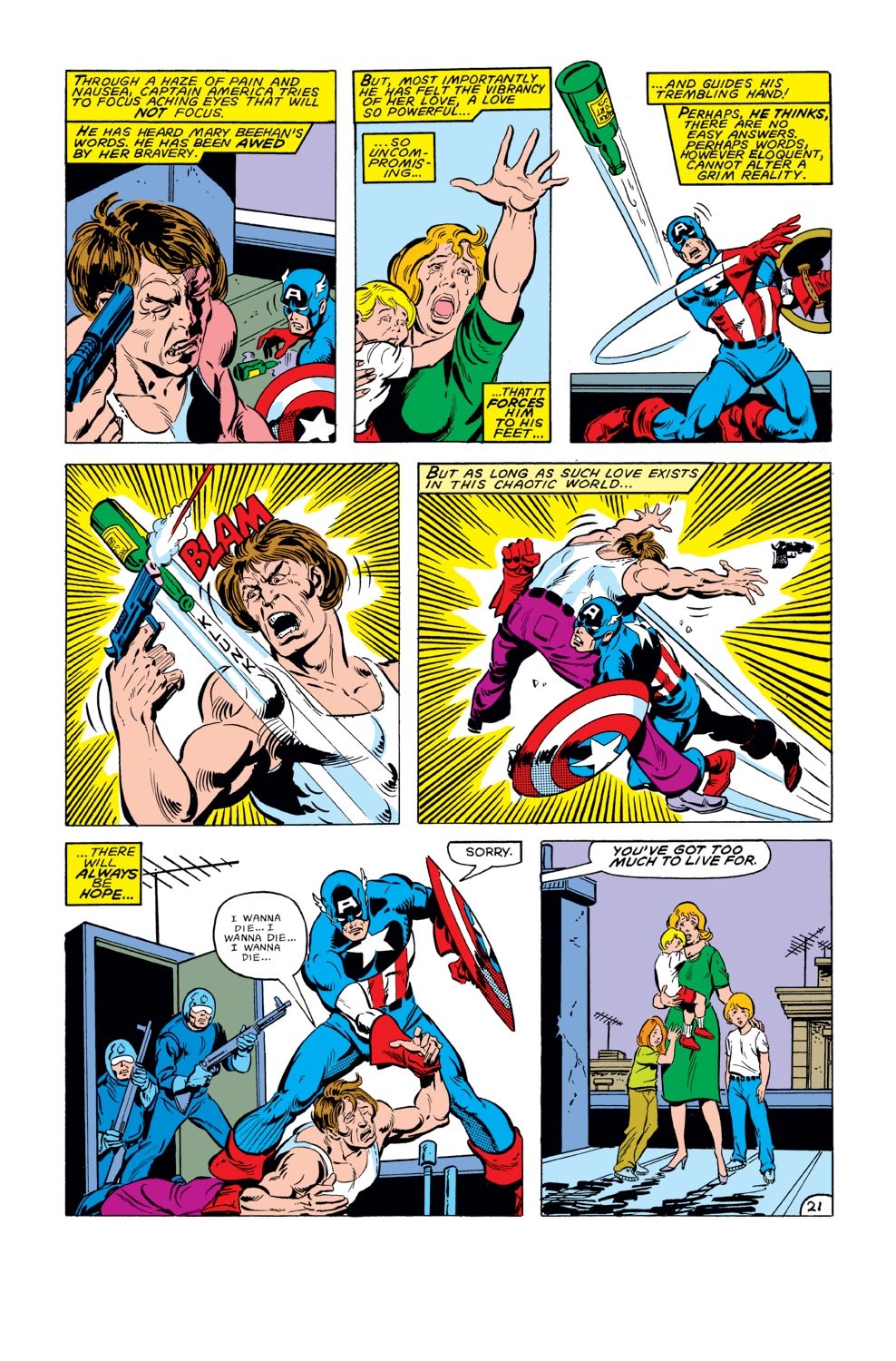 Read online Captain America (1968) comic -  Issue #284 - 22