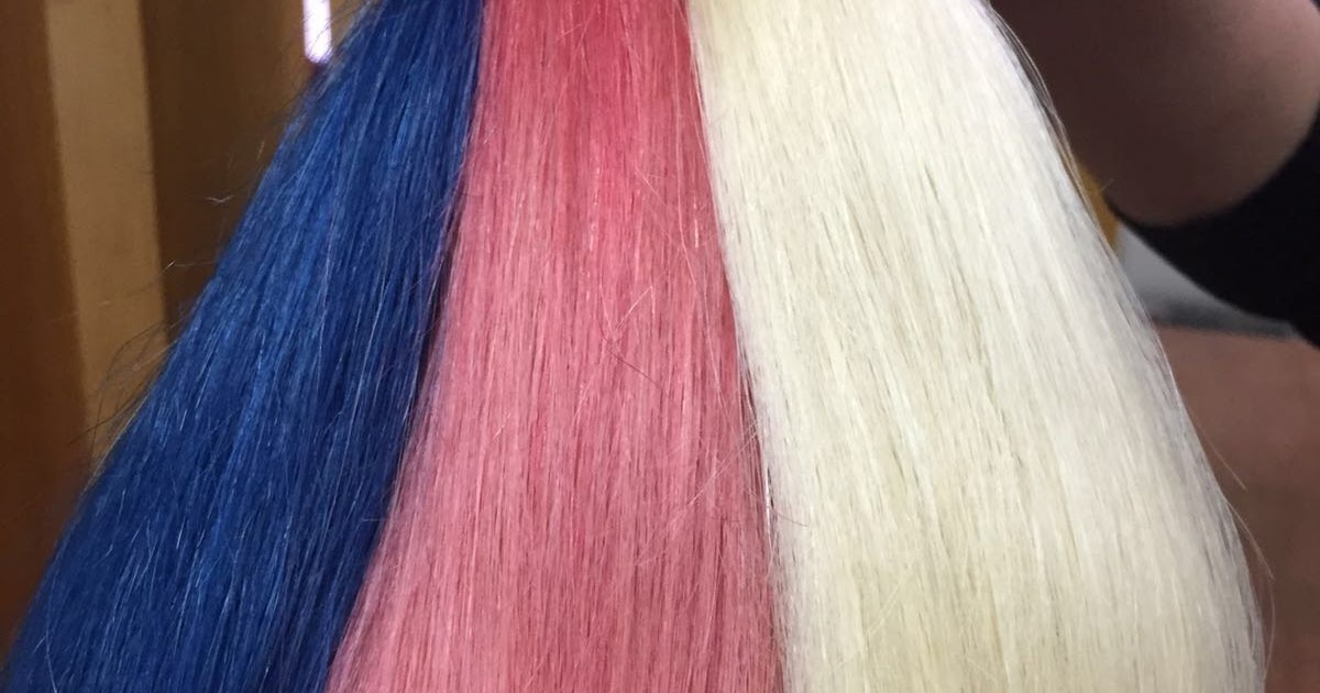 Blue and Pink Hair Highlights for Blonde Hair - wide 5