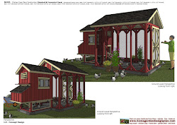 chicken coop construction run ss101 build building plans ramp beam door