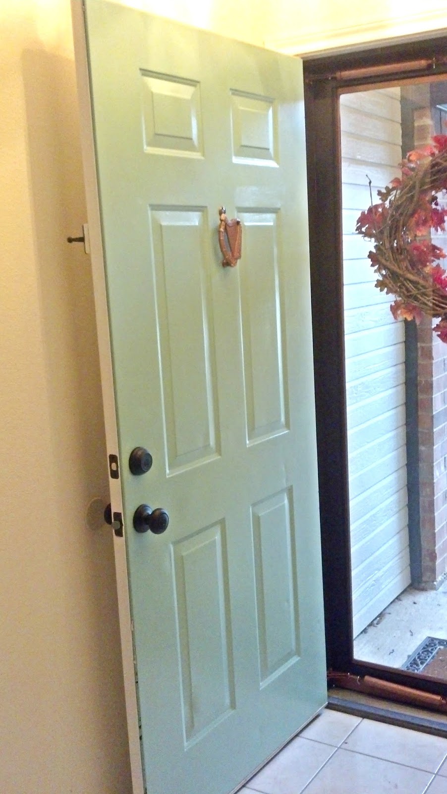 Fix Lovely How to paint your front door, storm door, and hardware
