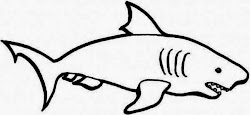 shark drawing simple coloring drawings easy sharks clipart draw pages cool basic clipartbest clip play clipartmag goblin a6 designs diy