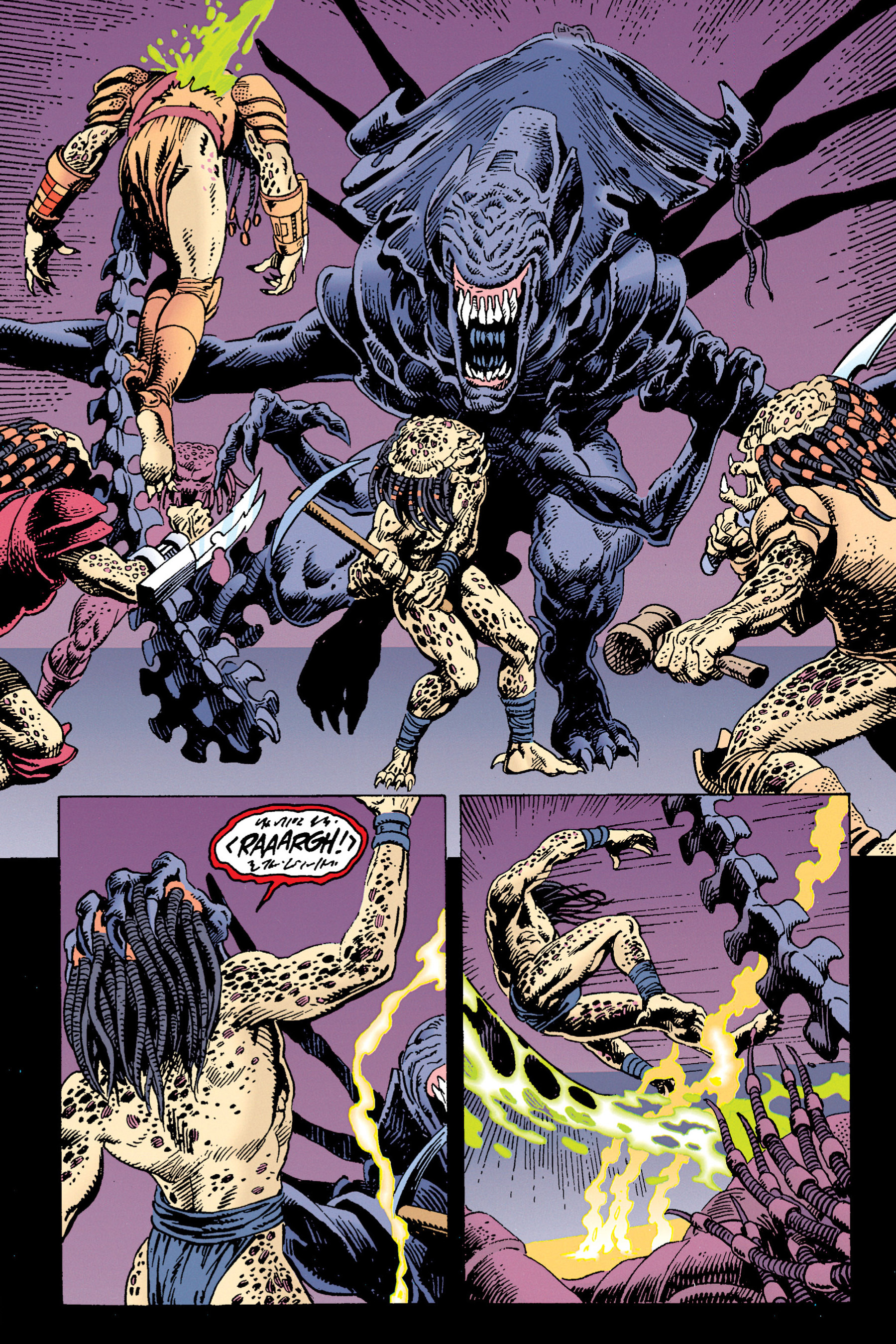 Read online Aliens vs. Predator Omnibus comic -  Issue # _TPB 1 Part 3 - 93