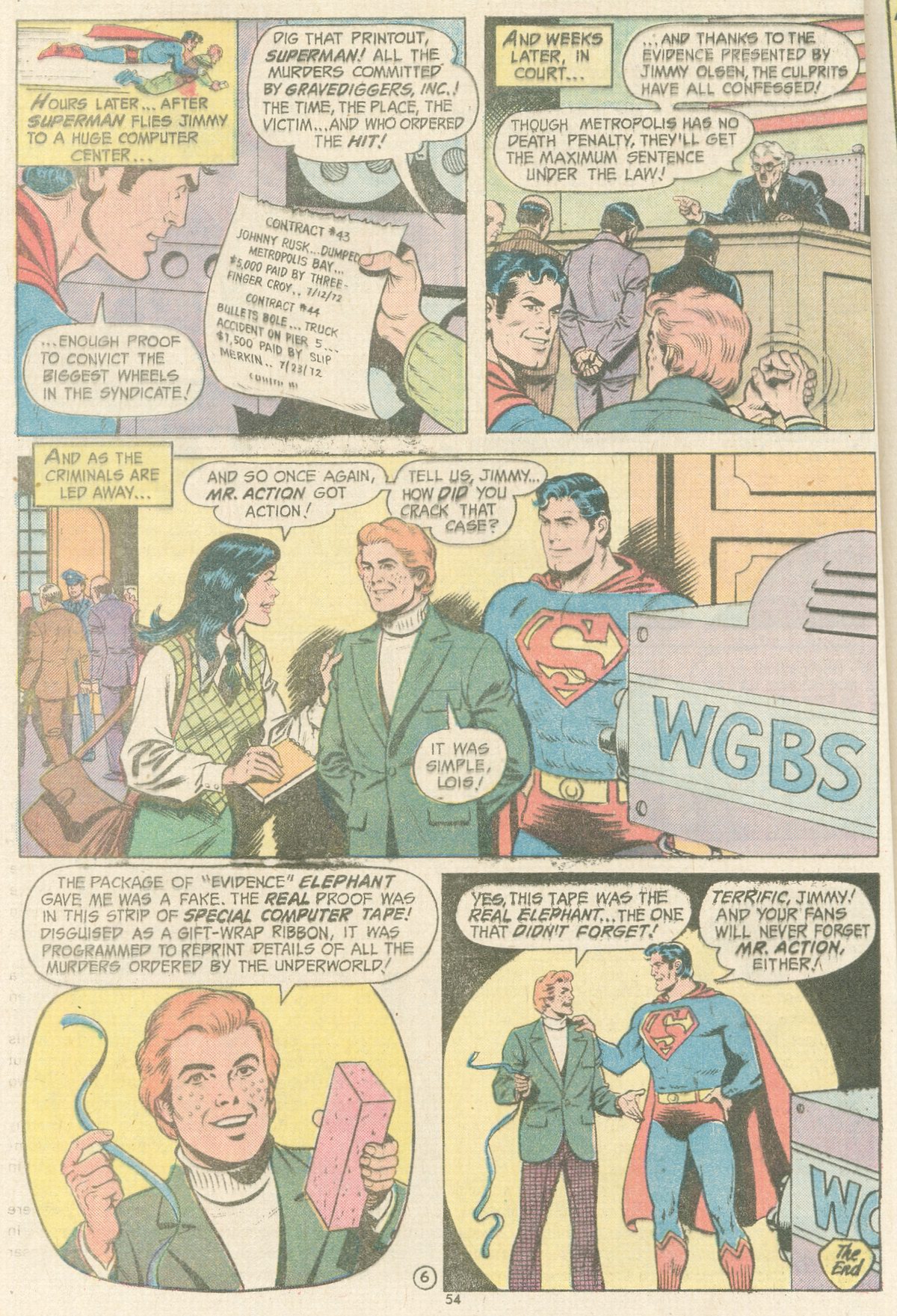 Read online The Superman Family comic -  Issue #164 - 54