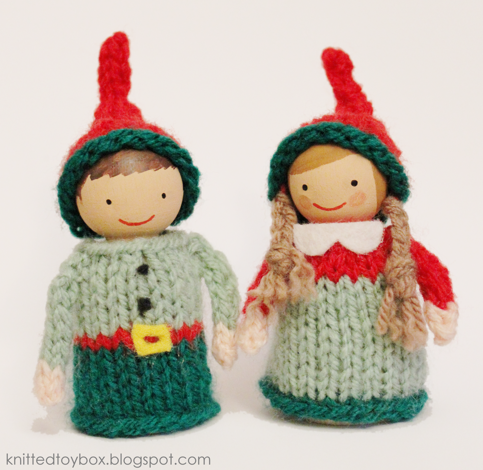 Knitted Toy Box: Christmas Elf Pattern