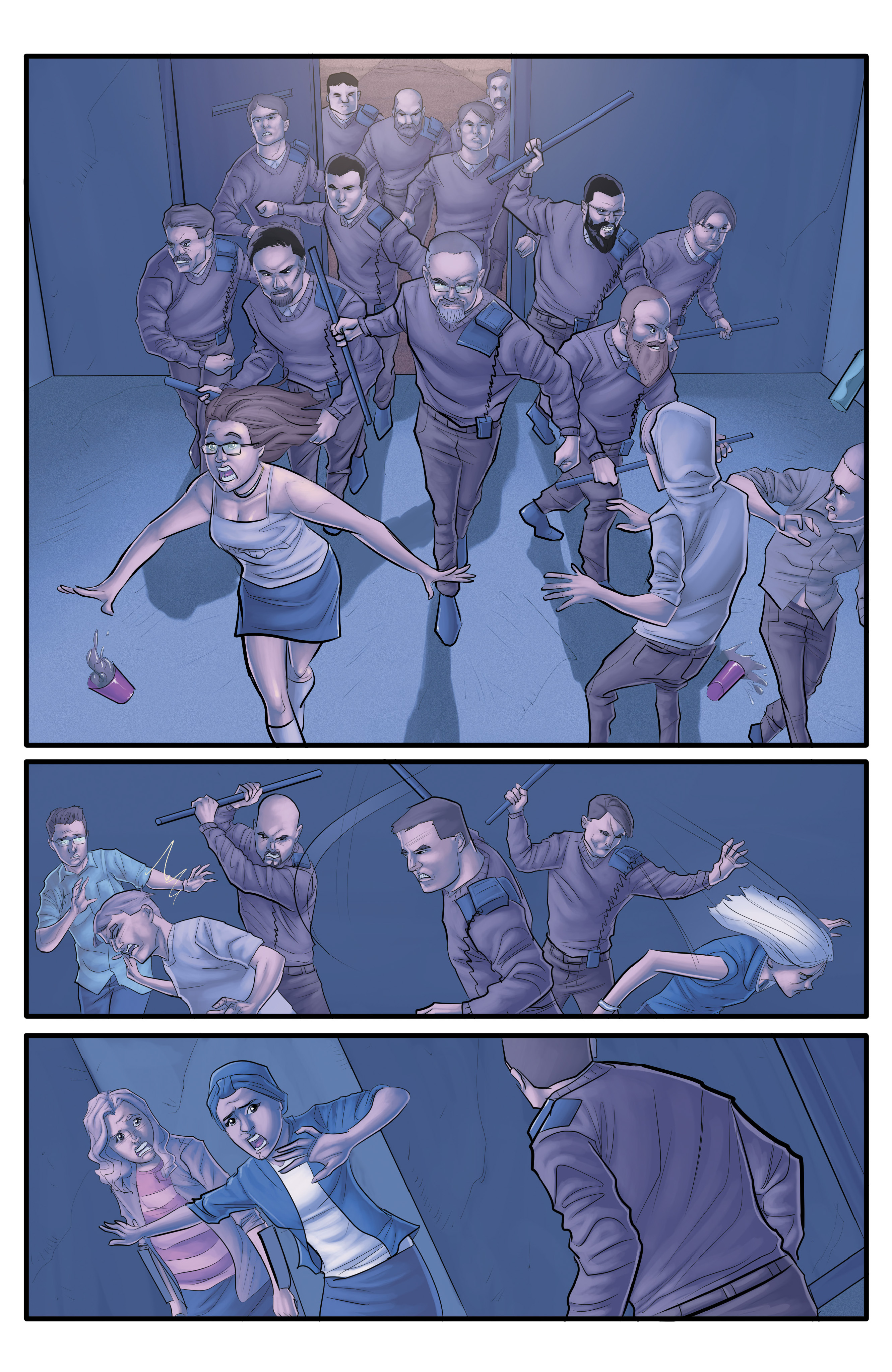 Read online Morning Glories comic -  Issue #47 - 22