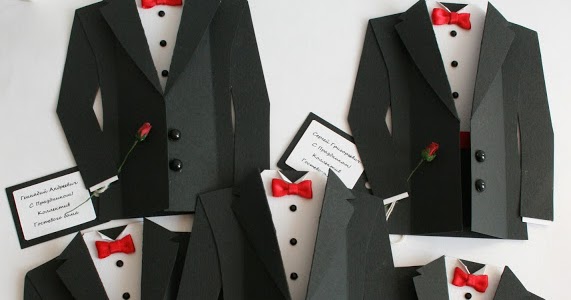 diy tuxedo cards or invitations with template oh my it proposal template free