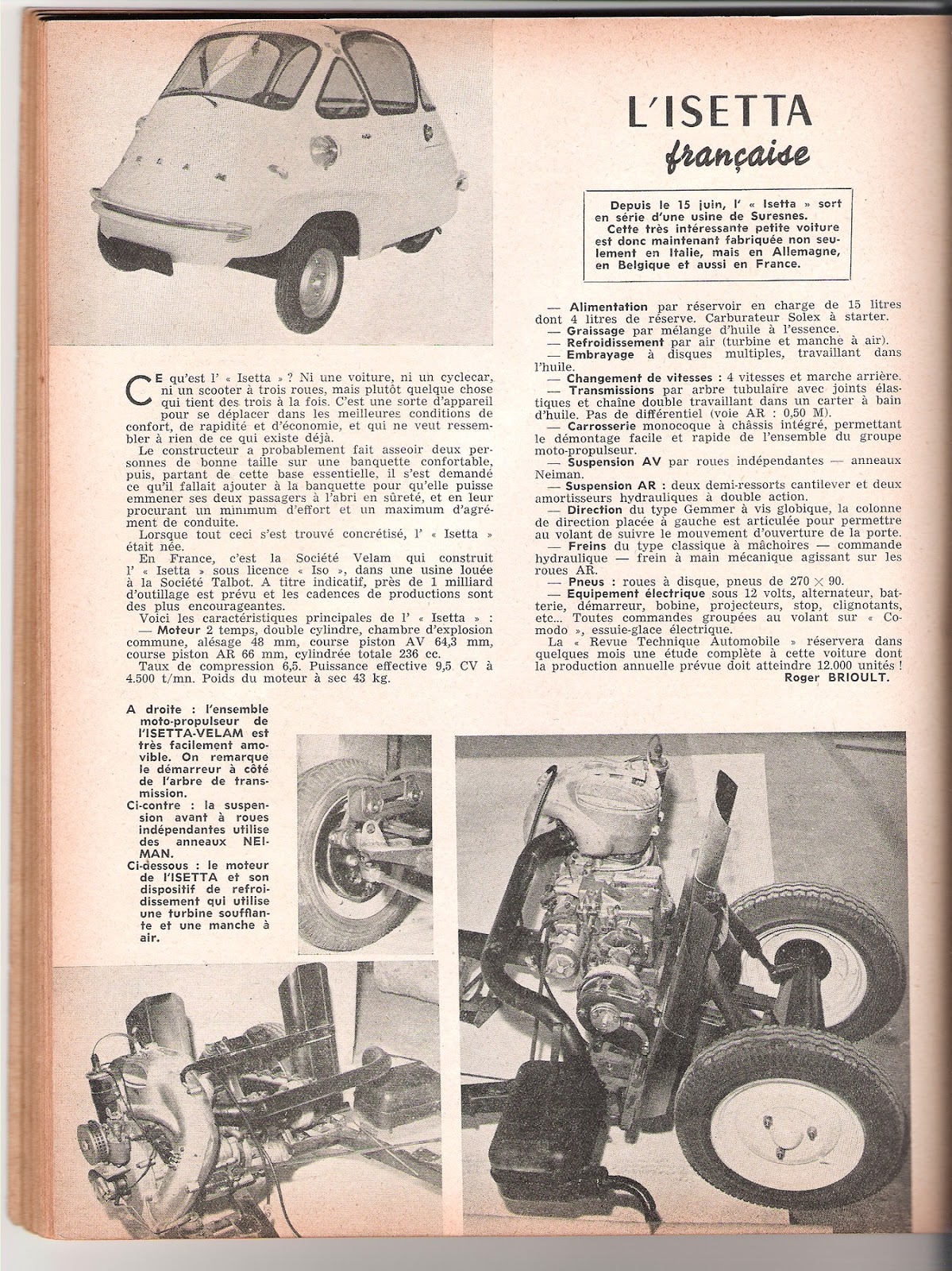Isetta VELAM Le Journal D une Restauration Interlude Documentaire 