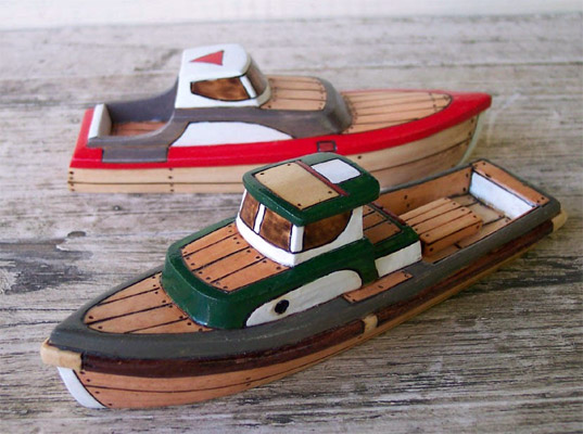 make small wooden boats