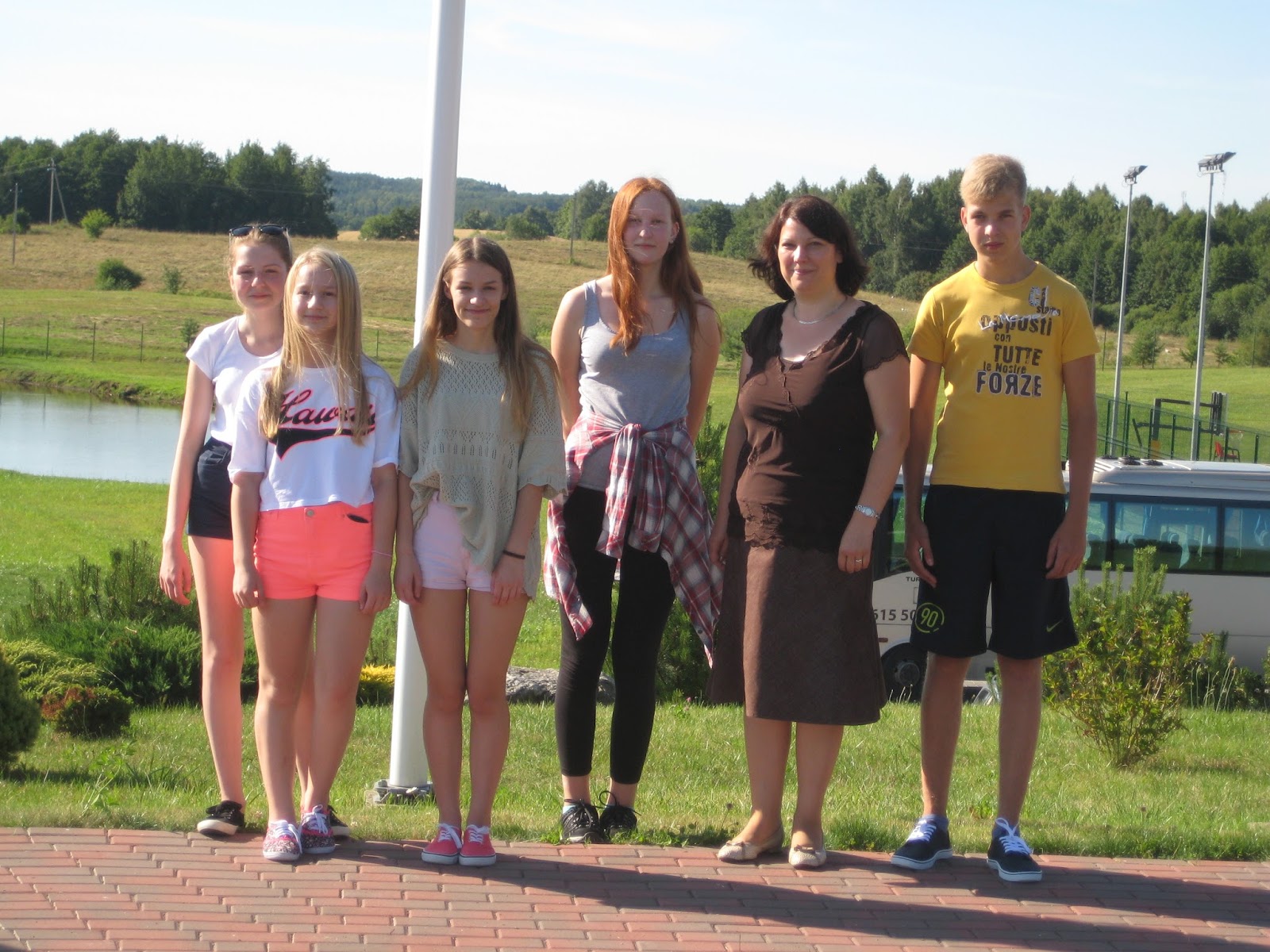 Baltic States Teaching Tolerance Through English Camp Vieciunai basic school of Druskininkai