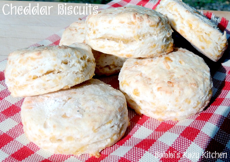 Cheddar Biscuits with Peppered Ham Gravy Bobbi's Kozy Kitchen