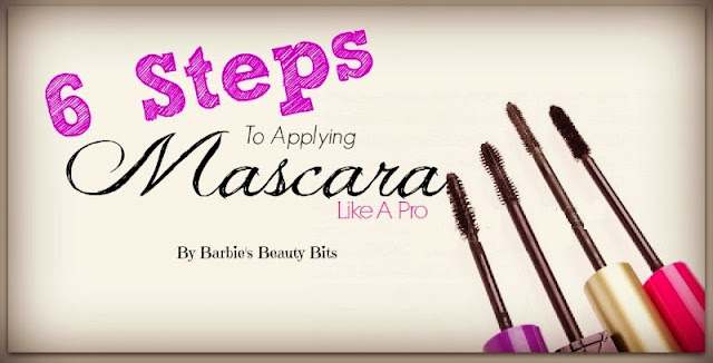 How to apply mascara like a pro, by Barbie's Beauty Bits. 