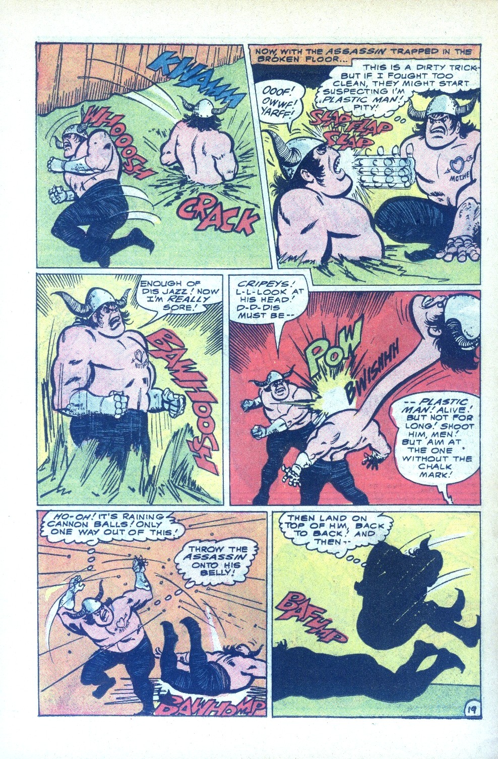 Read online Plastic Man (1966) comic -  Issue #5 - 26