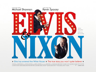 Elvis and Nixon Banner Poster