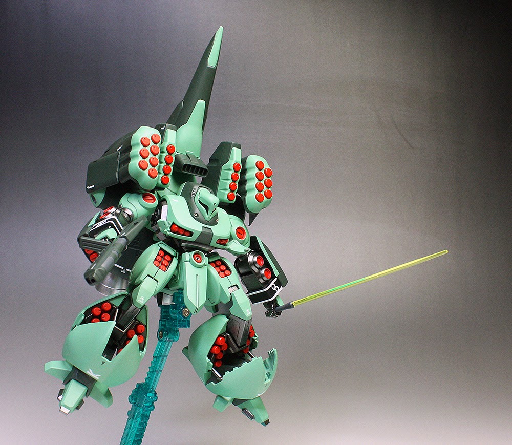 GUNDAM GUY: HGUC 1/144 AMX-102 ZSSA [Unicorn Ver.] - Painted Build by ...