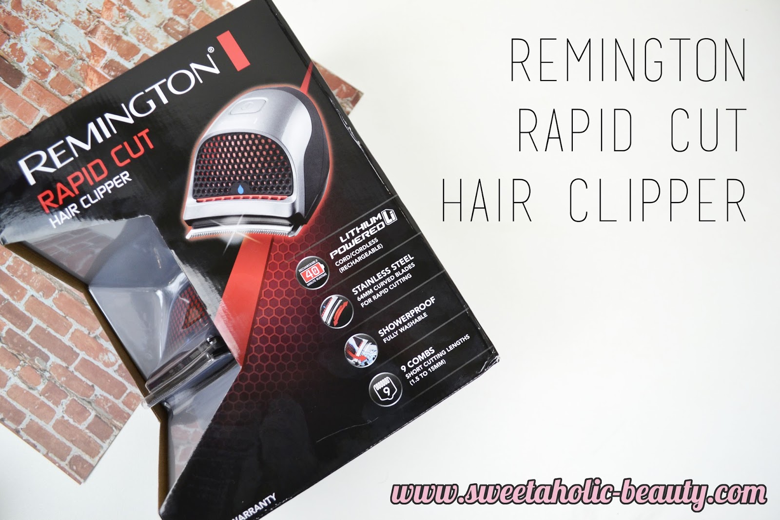 Remington Rapid Cut Hair Clipper Review - Sweetaholic Beauty