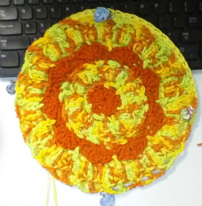Kat's Crochet Creations Double Thick Doily Crochet Potholder