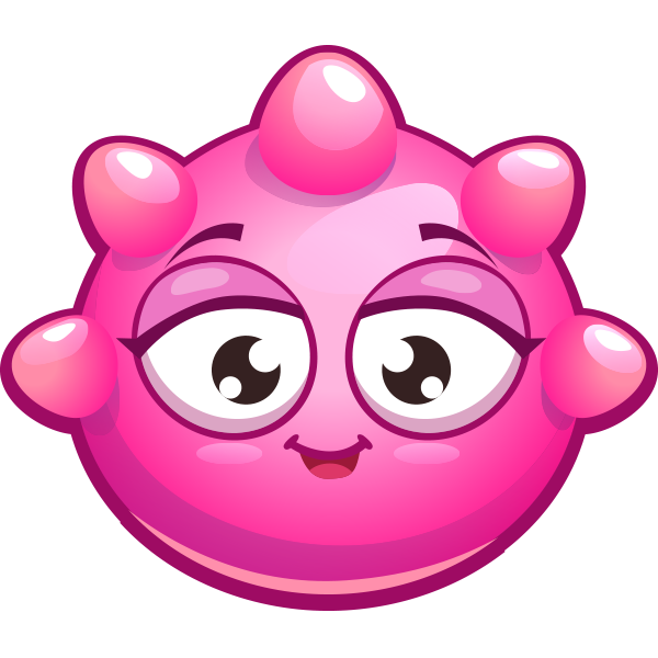 Bumpy Pink Smiley
