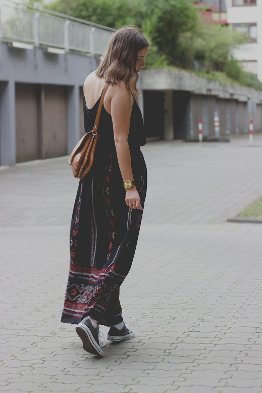 outfit long hippie boho skirt