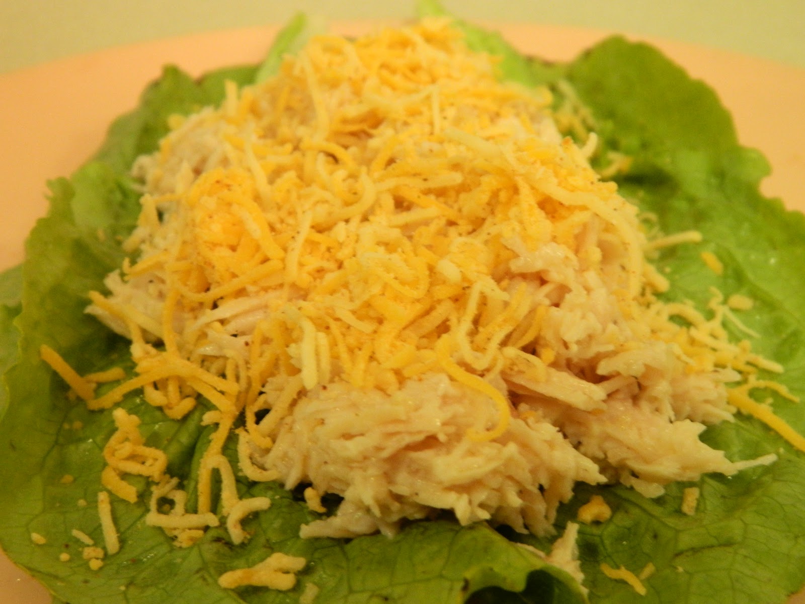Ginny's Low Carb Kitchen: Chicken Salad Wrap